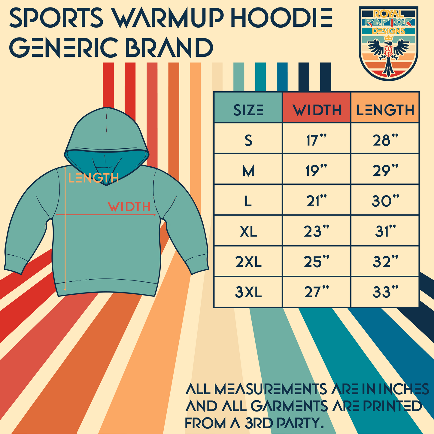 Magical School Athletic Hoodie