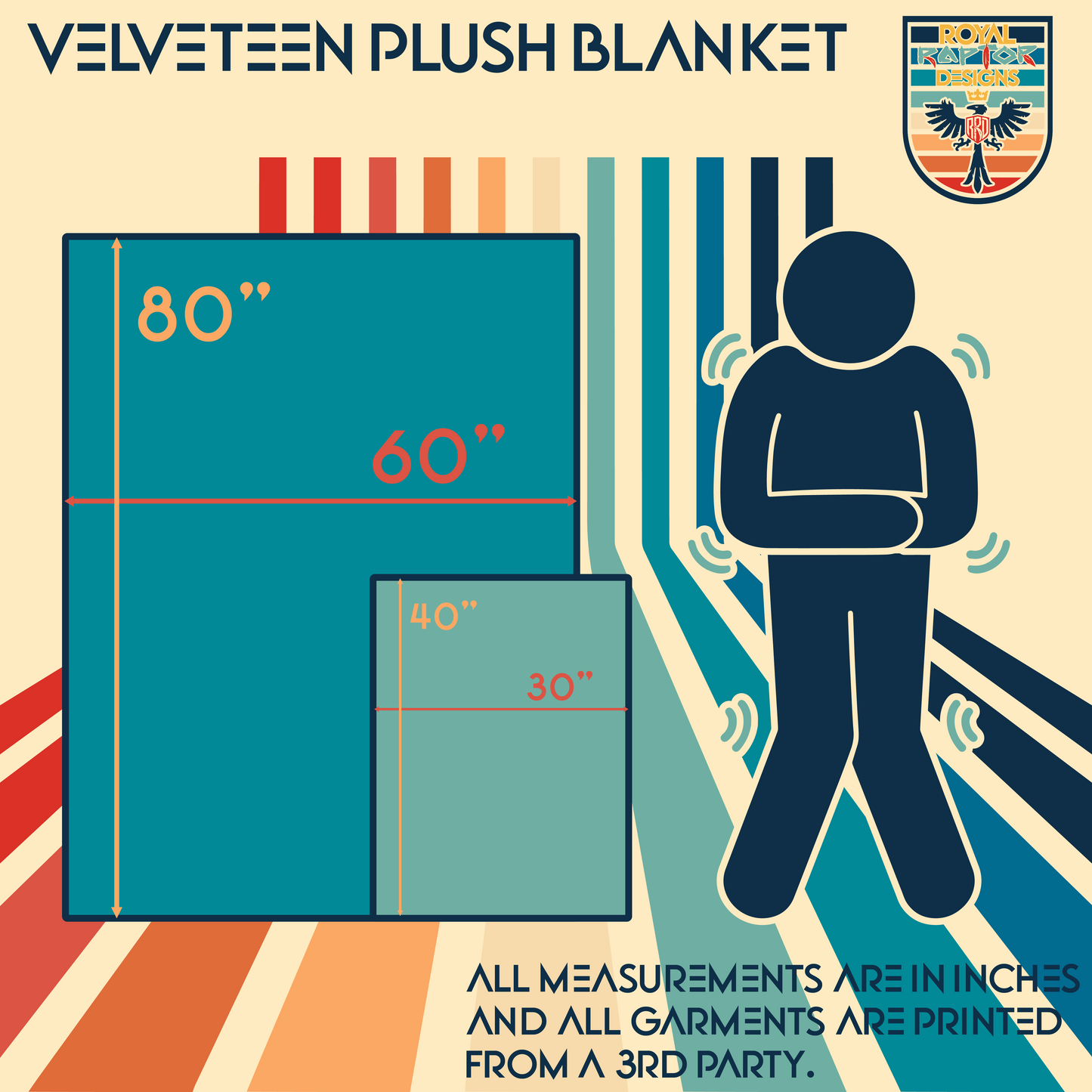 Chopper Wanted Velveteen Plush Blanket