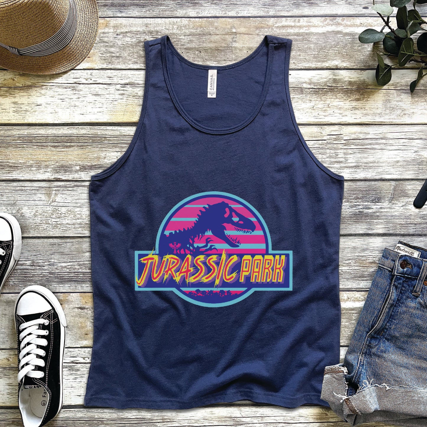 80s Themed JP Logo Tank